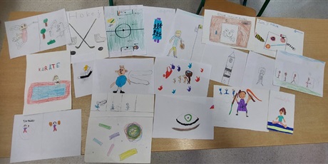 Powiększ grafikę: Rysunki talentów dzieci z kl.3a.