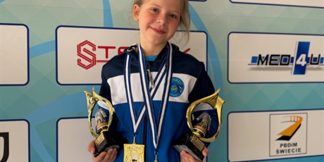 Hania, podwójna złota medalistka 🥇