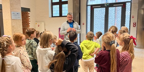 Klasa 1b zwiedzała Teatr Wybrzeże