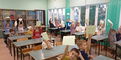 Pierwszoklasiści czytelnikami 📚