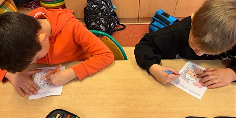 Powiększ grafikę: Klasa 1b podczas Dnia Tumbo