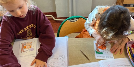 Powiększ grafikę: Klasa 1b podczas Dnia Tumbo