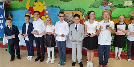 Powiększ grafikę: Wyróżnieni uczniowie