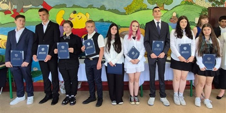 Powiększ grafikę: Wyróżnieni uczniowie