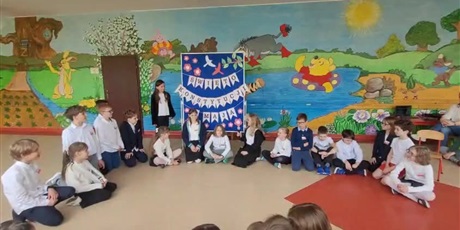 Powiększ grafikę: Występ uczniów klasy 3c.