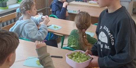 Powiększ grafikę: Uczniowie kl.3b podczas warsztatów.