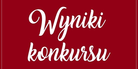 Wyniki konkursu "Pszczoły nasze życie"