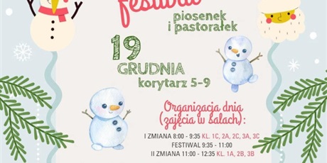 Zimowy Festiwal Piosenek i Pastorałek❄️